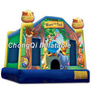 inflatable Pooh and Friends castles